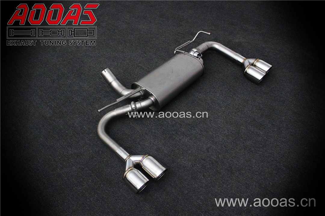 JEEP Wrangler All SS304 / Valvetronic Muffler System